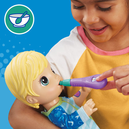 BABY ALIVE chorowita lalka blondynka E6937 /2