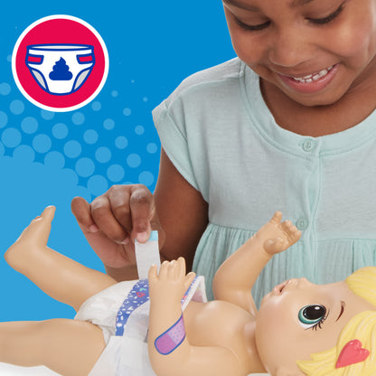 BABY ALIVE chorowita lalka blondynka E6937 /2