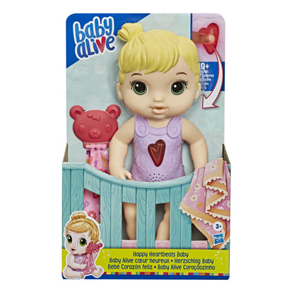 BABY ALIVE lala blond ze świec.serduszkiem 6946 /2