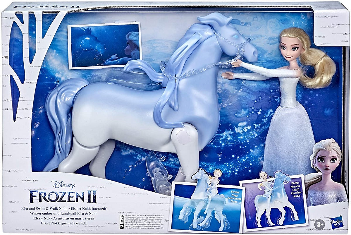 FROZEN 2 Elsa+koń Nokk pływa i chodzi E6716 /2