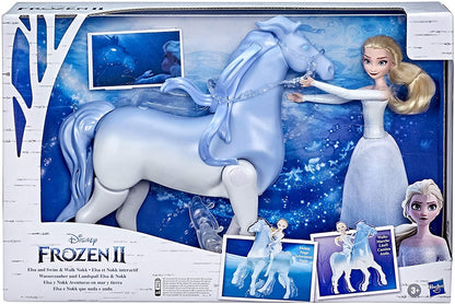 FROZEN 2 Elsa+koń Nokk pływa i chodzi E6716 /2