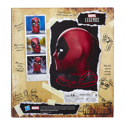 MARVEL interaktywna głowa Deadpool E6981 /2