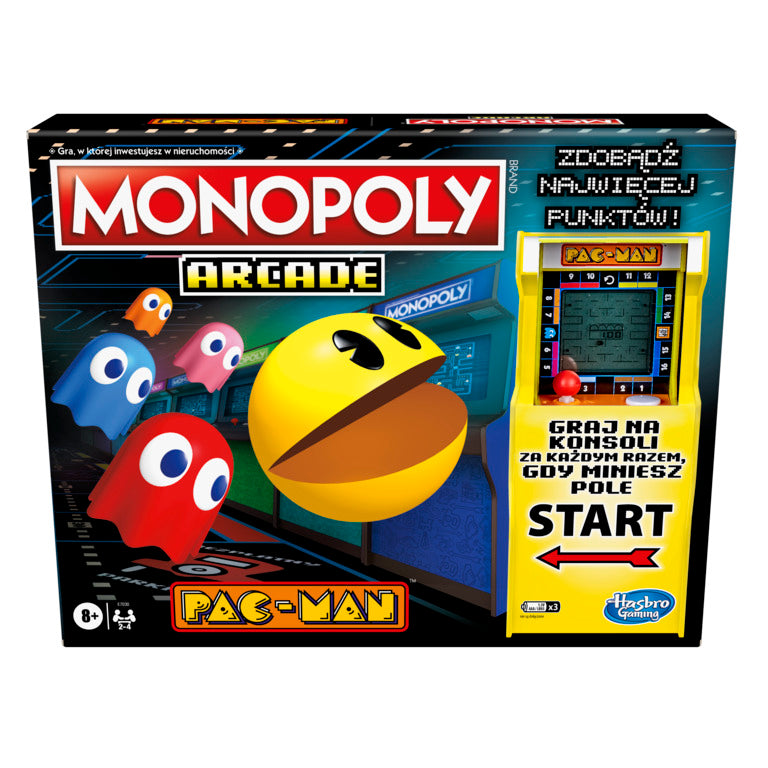 Gra MONOPOLY Arcade Pacman E7030 /4