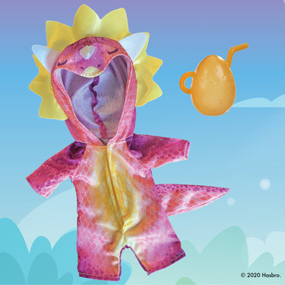 BABY ALIVE lala blond w stroju dino F0933 /2