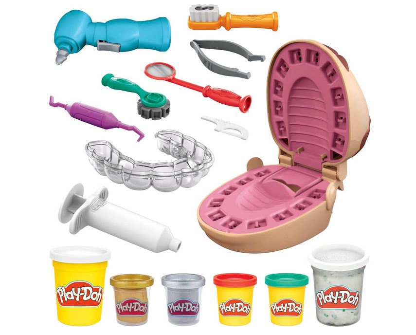 Play-doh ciastolina zestaw dentysta