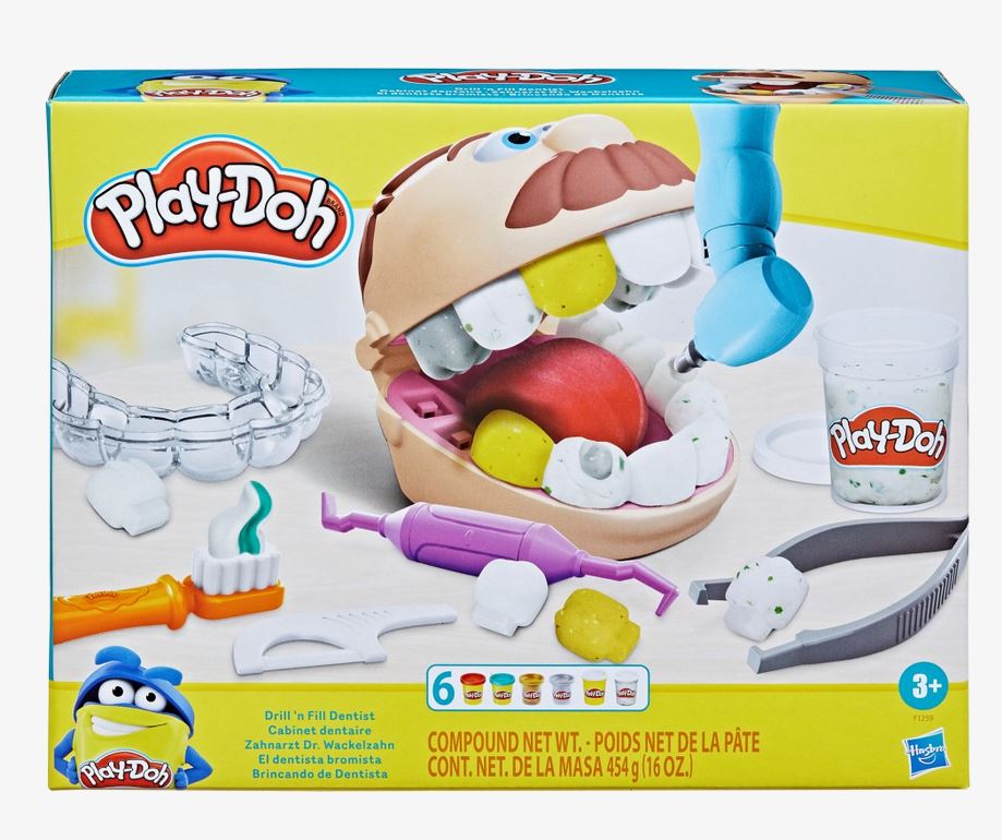 Play-doh ciastolina zestaw dentysta