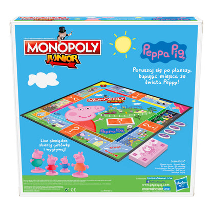Gra MONOPOLY Junior Świnka Peppa F1656 /6