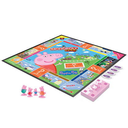 Gra MONOPOLY Junior Świnka Peppa F1656 /6
