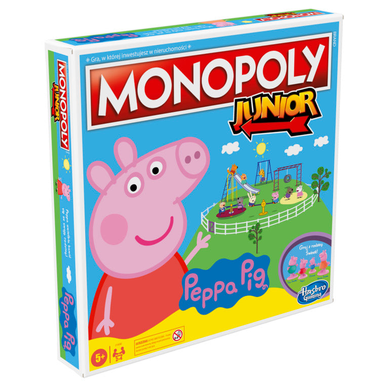 Gra MONOPOLY Junior Świnka Peppa F1656 /6