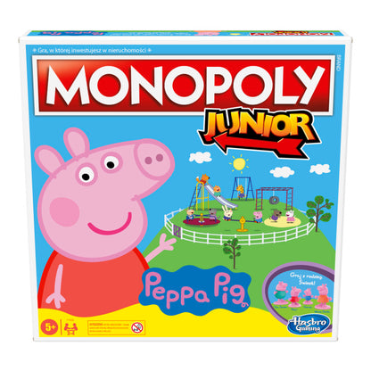 Gra MONOPOLY Junior Świnka Peppa F1656 /6