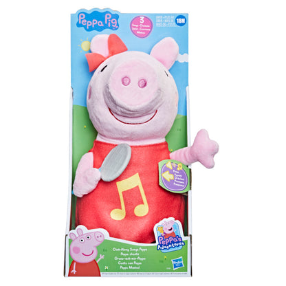 PEPPA PIG Śpiewająca pluszowa Peppa F2187