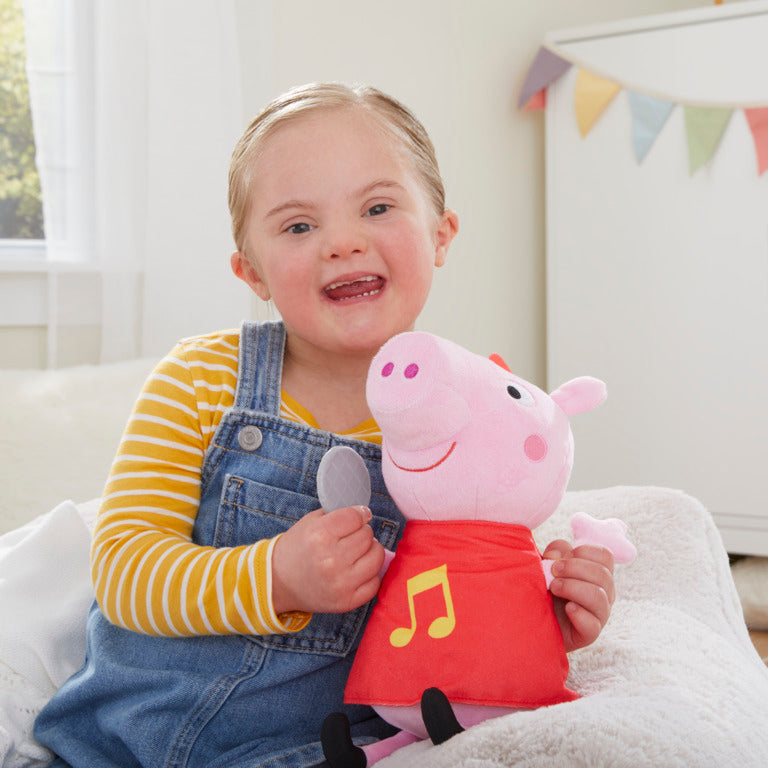 PEPPA PIG Śpiewająca pluszowa Peppa F2187