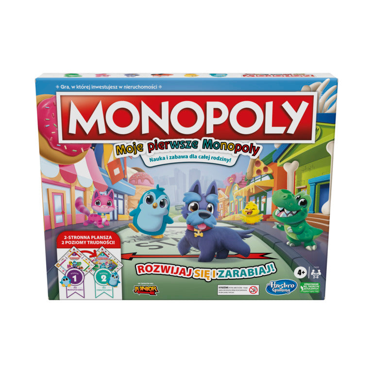 Gra MONOPOLY Junior Moje pierwsze Monopoly F4436/6