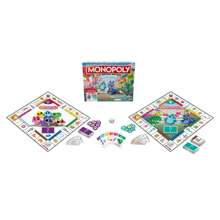 Gra MONOPOLY Junior Moje pierwsze Monopoly F4436/6