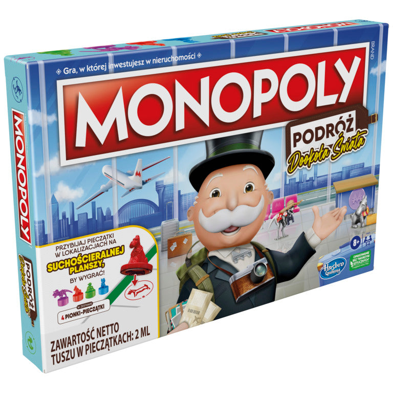 Gra MONOPOLY Podróż dookoła świata F4007 /6