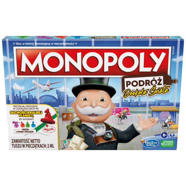 Gra MONOPOLY Podróż dookoła świata F4007 /6