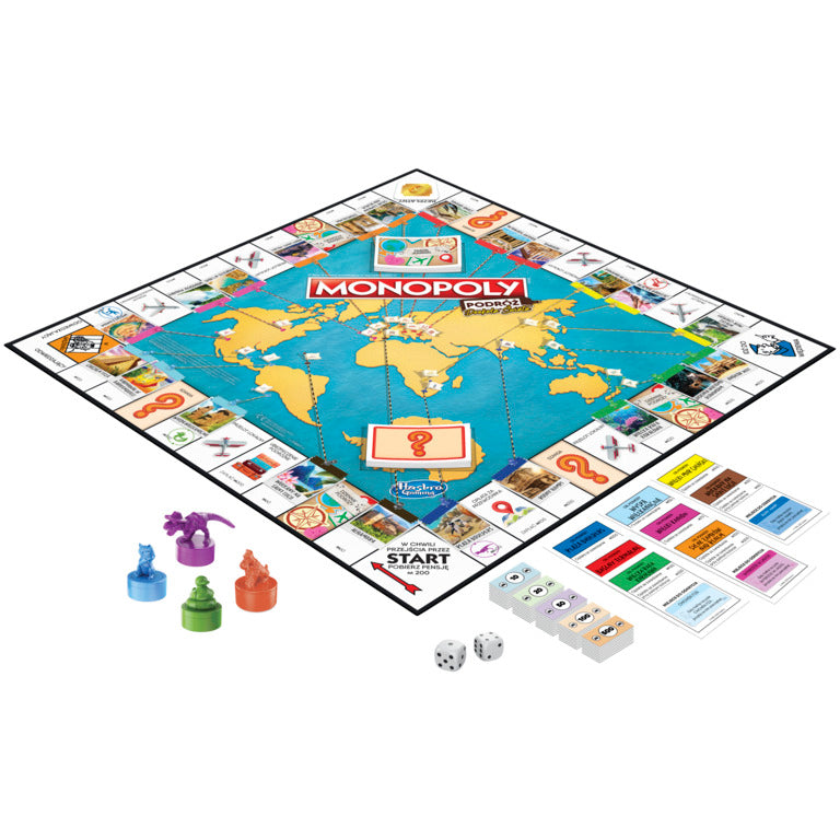 Gra MONOPOLY Podróż dookoła świata F4007 /6