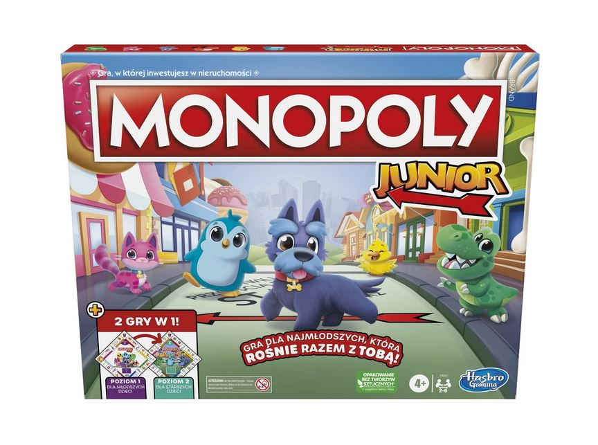 Gra MONOPOLY Junior DiscoveryEdition F8562 /6