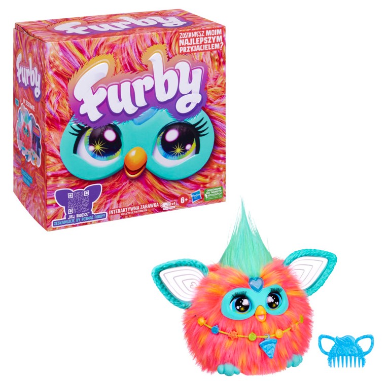Furby koralowy