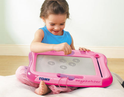 TOMY Megasketcher znikopis różowy T6484 /6