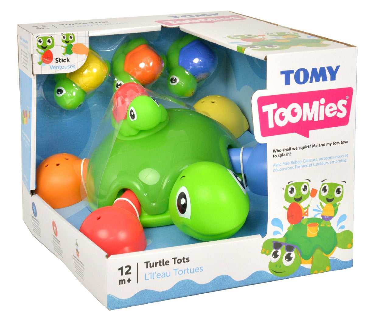 Toomies żółwiowa rodzinka zabawka do kąpieli