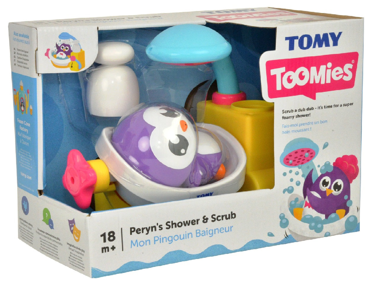 TOMY TOOMIES prysznic pingwina E72610