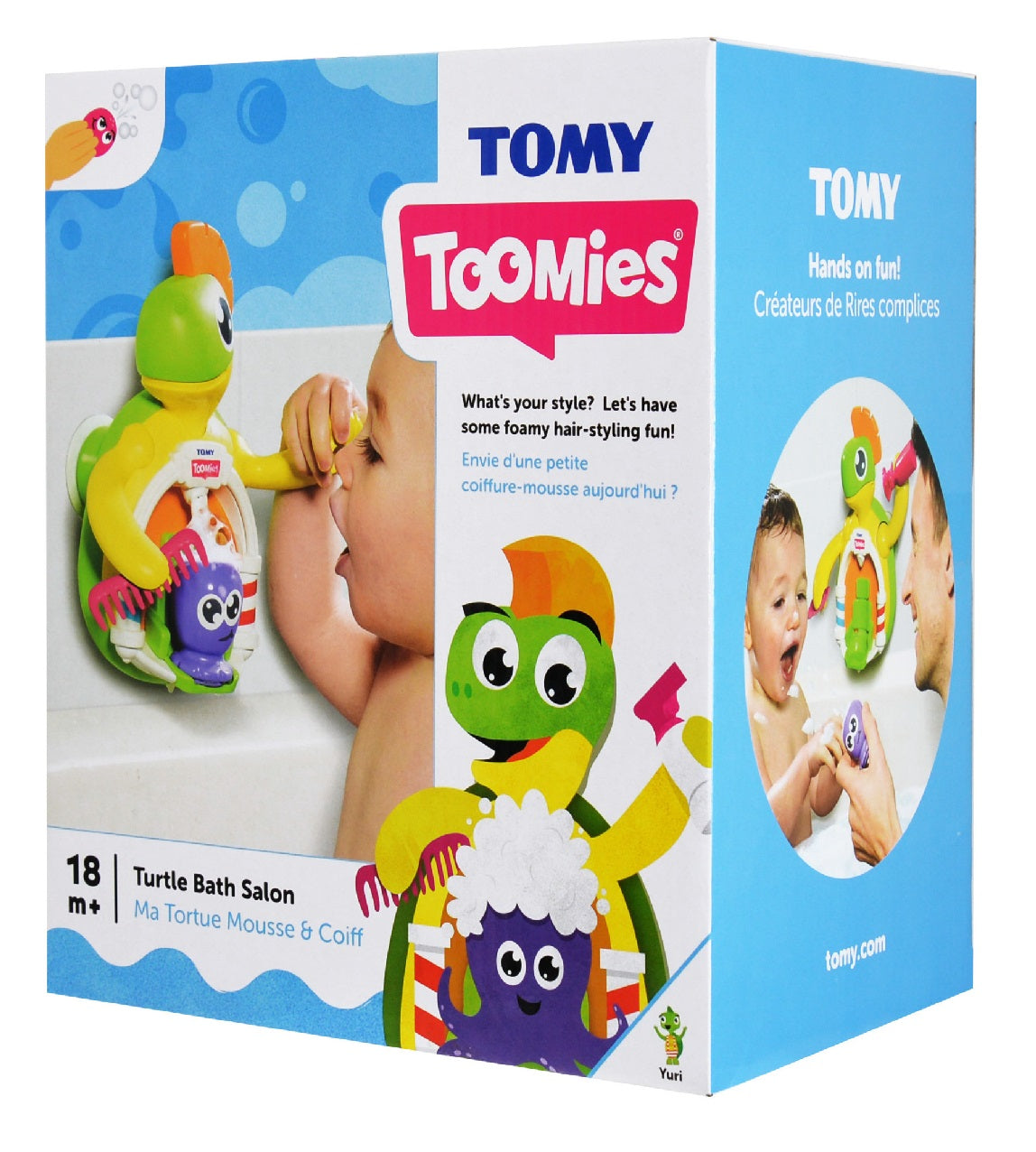 TOMY TOOMIES salon fryzur do wanny E72728