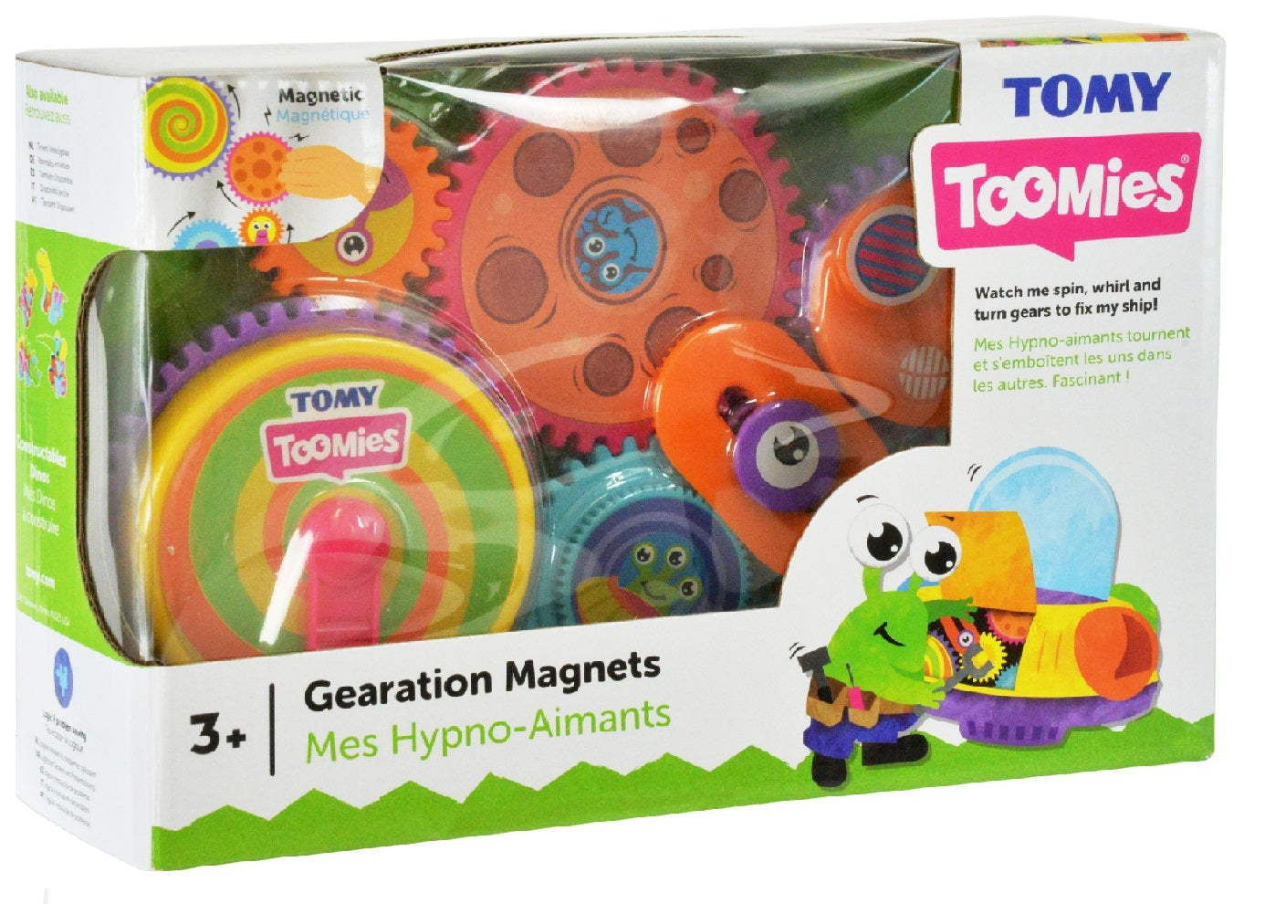 TOMY TOOMIES magnetyczne zębatki E72759/6