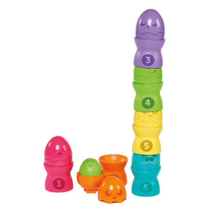 TOMY TOOMIES piramidka z jajeczek E73083 /6