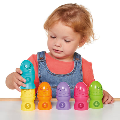 TOMY TOOMIES piramidka z jajeczek E73083 /6