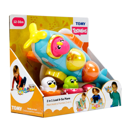 TOMY TOOMIES samolot z jajeczkami 2w1 E73147