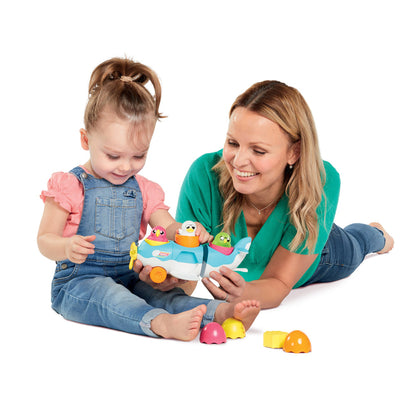 TOMY TOOMIES samolot z jajeczkami 2w1 E73147