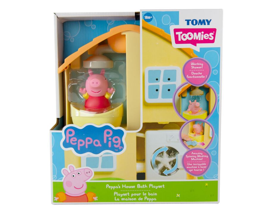 Toomies świnka peppa domek kąpielowy