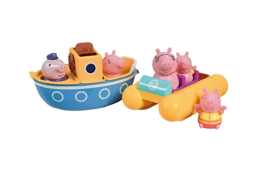 TOMY Świnka Peppa zest.Przygoda na łodzi E73453 /4
