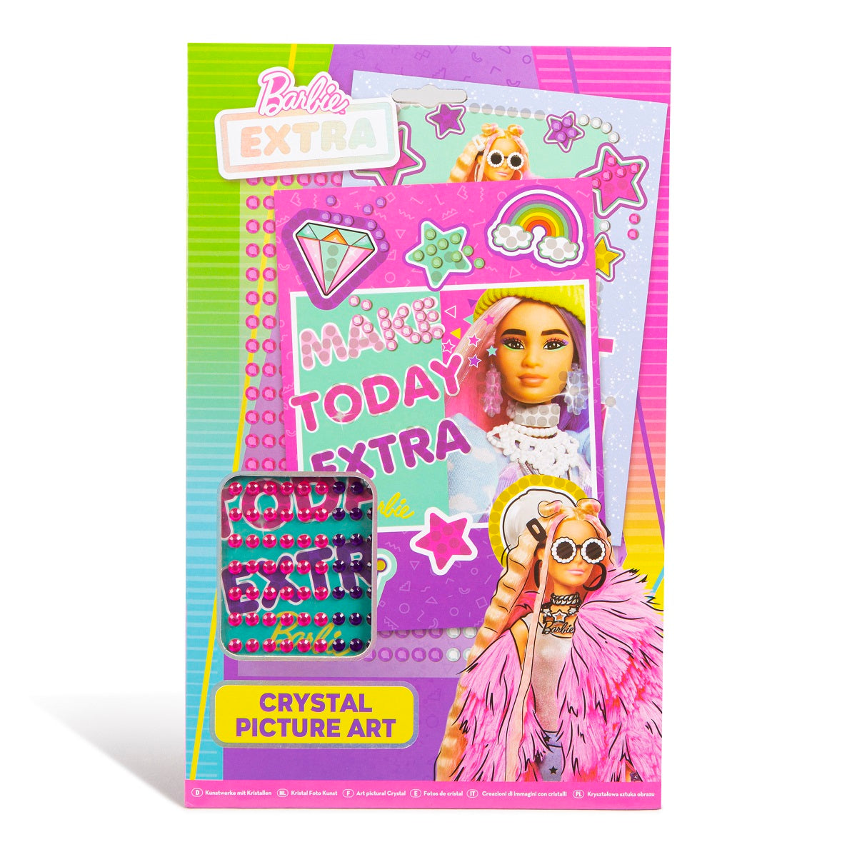 Barbie extra wyklejanka z kryształkami