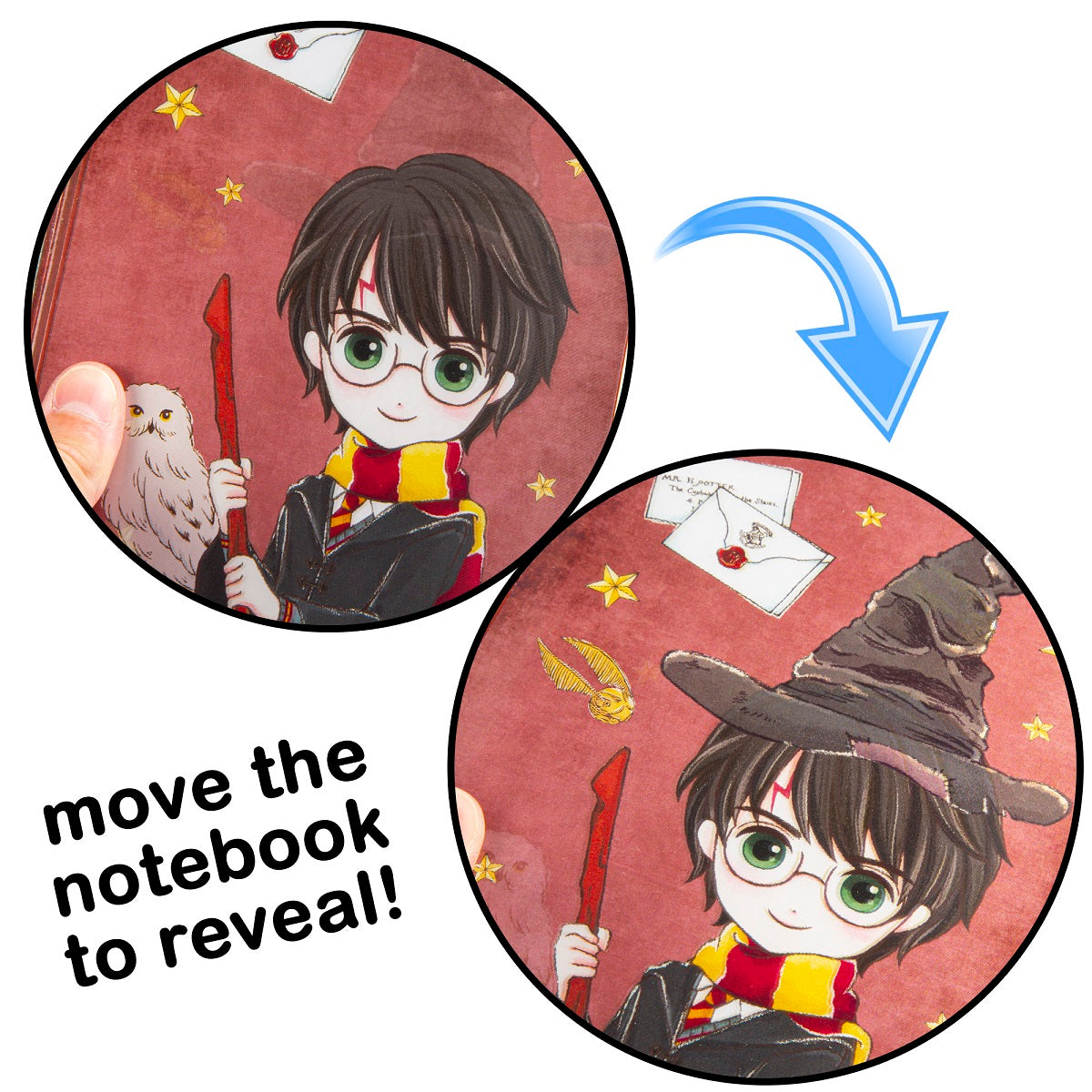 HarryPotter Lenticular pamiętnik 92-0015 5921