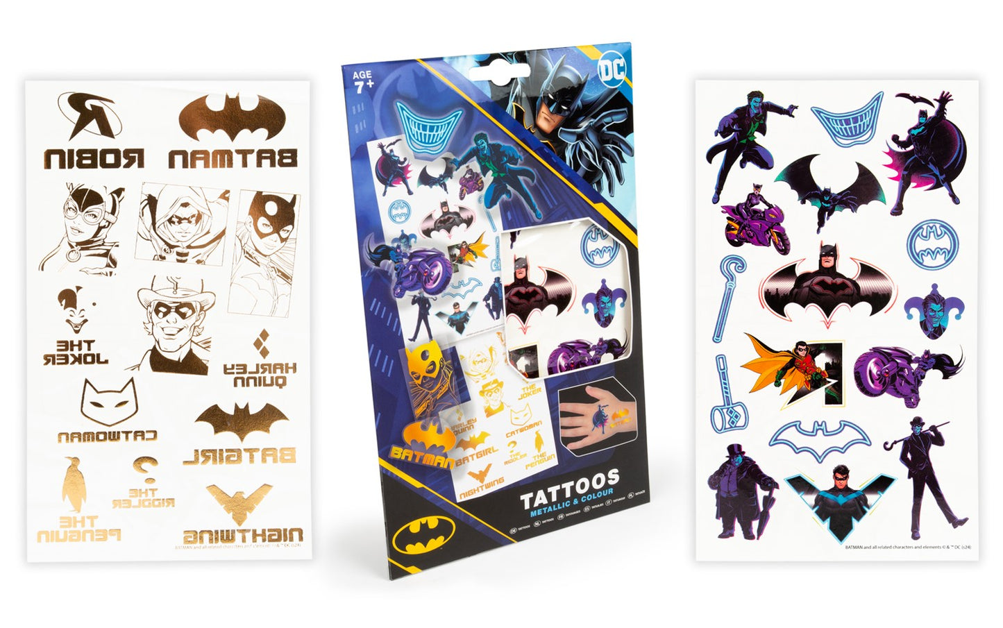 Batman tatuaże 62-0303 37153