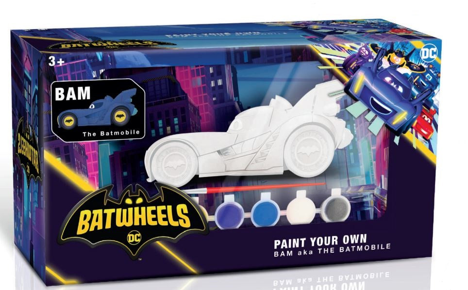 Batwheels autko do malowania 65-0007 40689