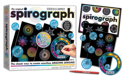 Spirograph zestaw do zdrapywania