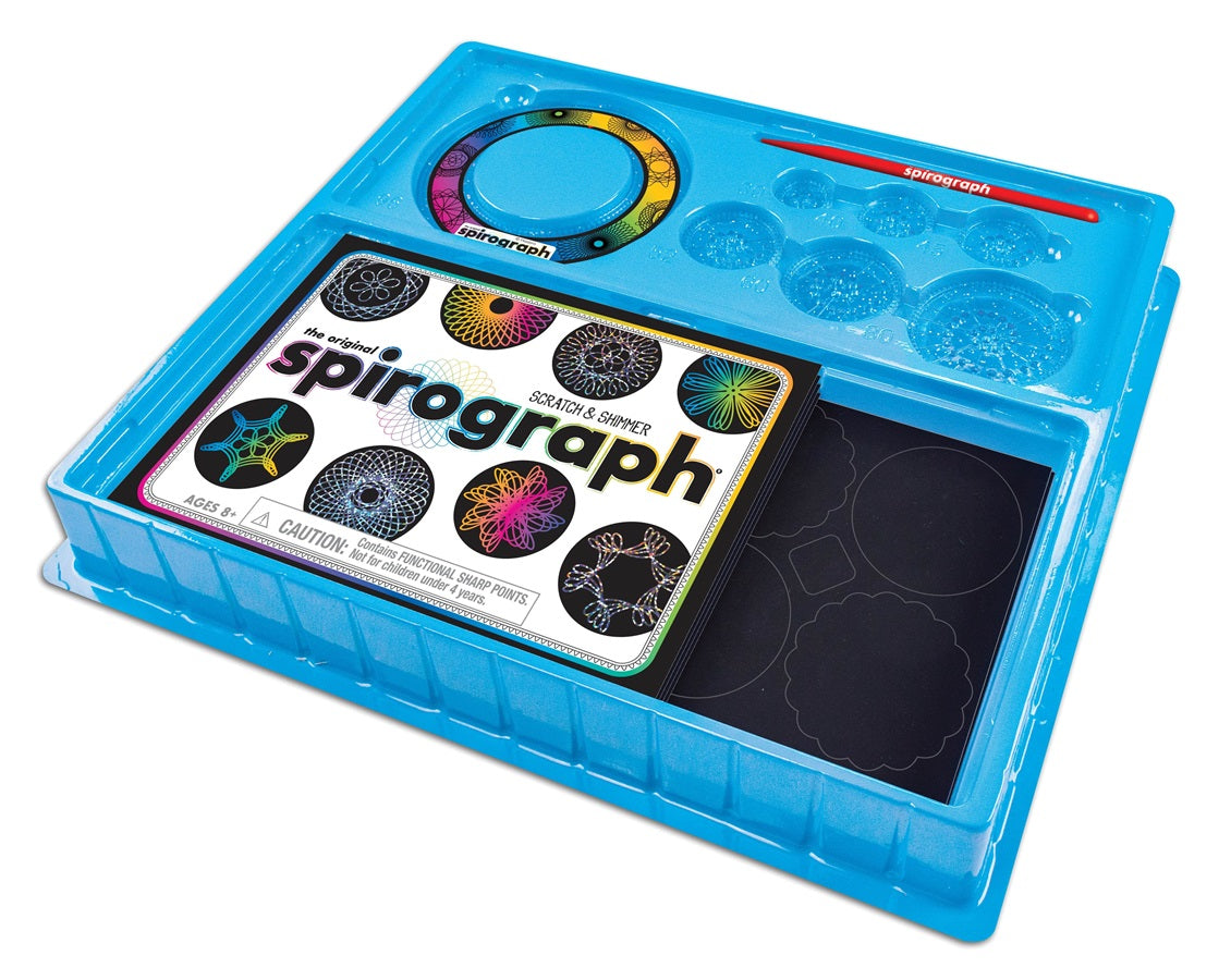 Spirograph zestaw do zdrapywania