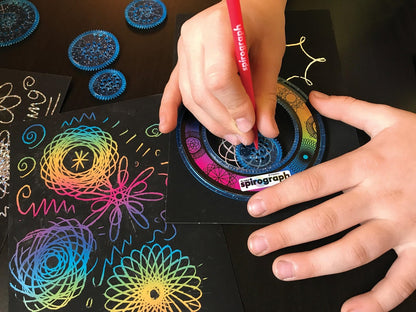 Spirograph zestaw do zdrapywania