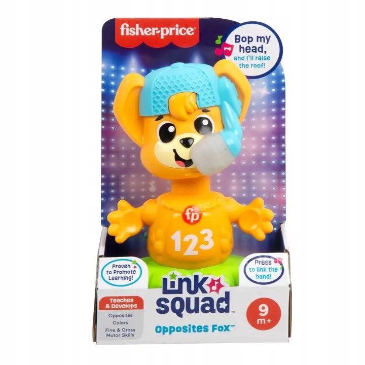 Fisher-price link squad lisek muzyczne przeciwieństwa