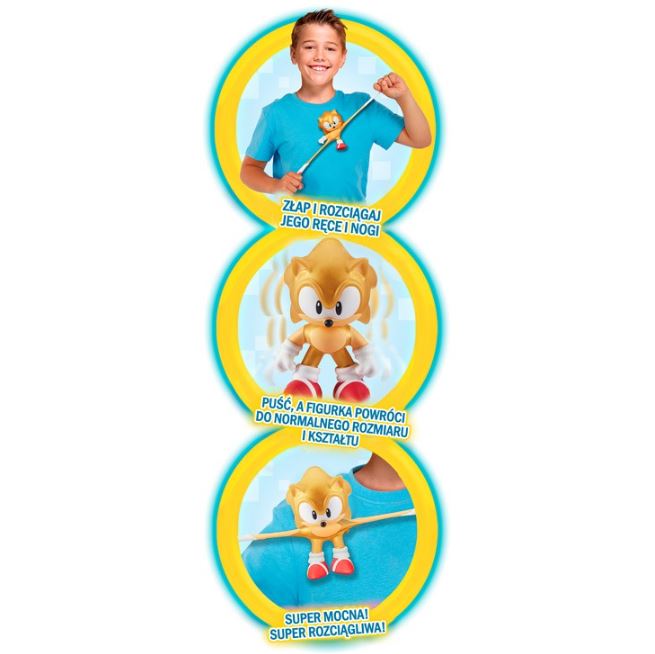COBI STRETCH figurka Złoty Sonic 07920