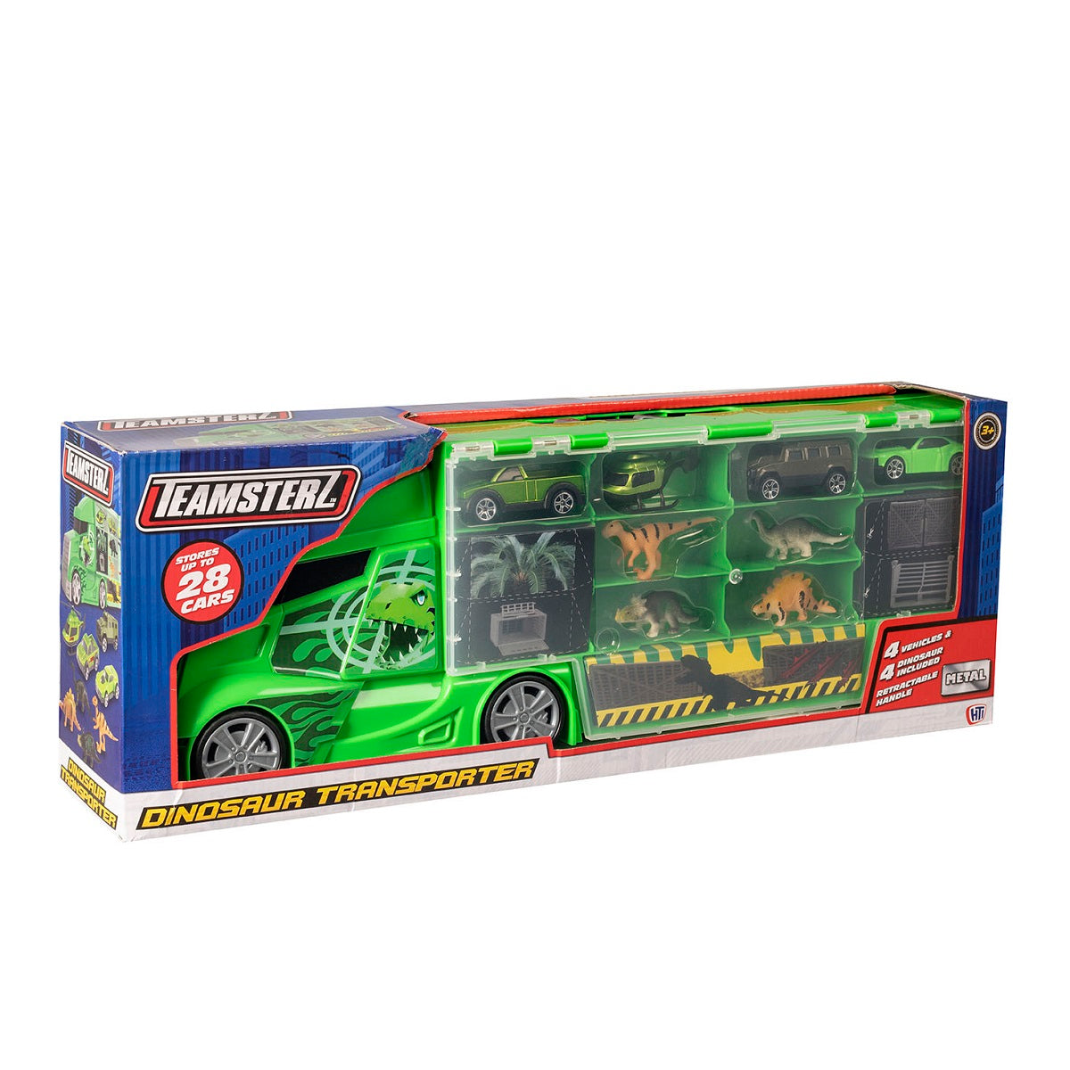 Teamsterz transporter dino + akcesoria