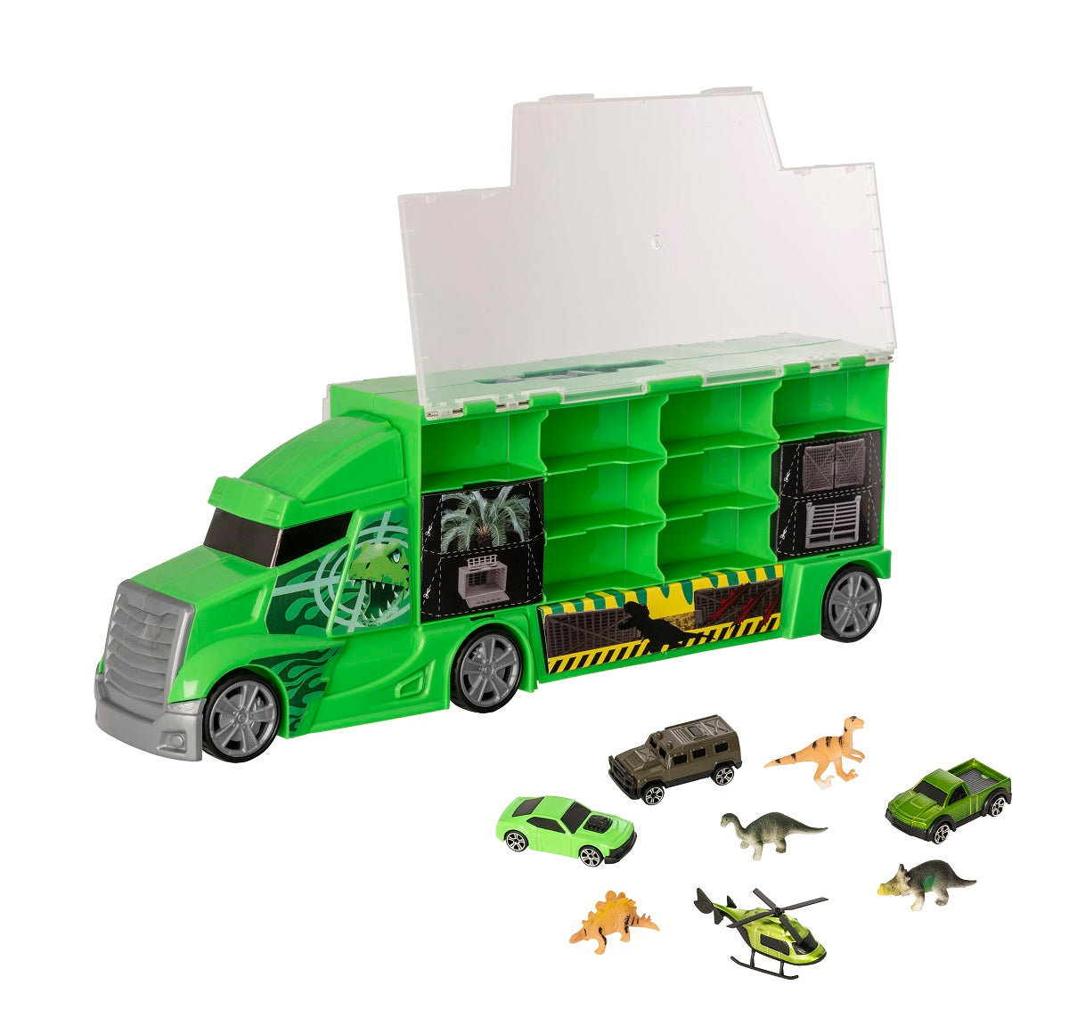 Teamsterz transporter dino + akcesoria