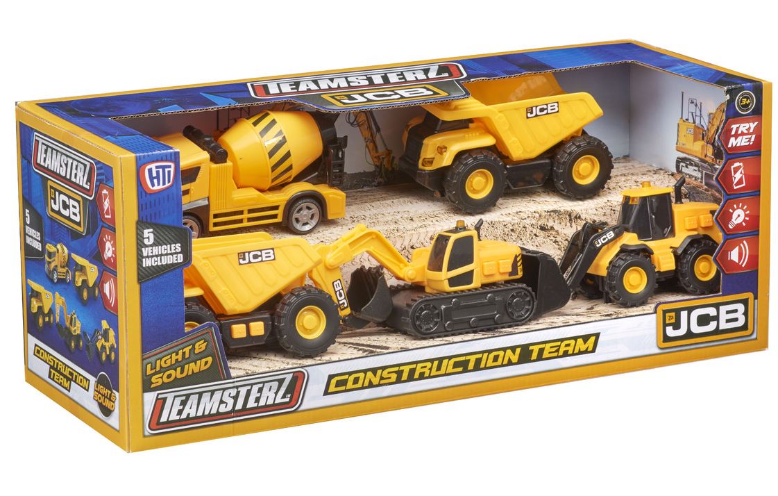 TEAMSTERZ JCB auta bud.św/dźw 5pak 1417131