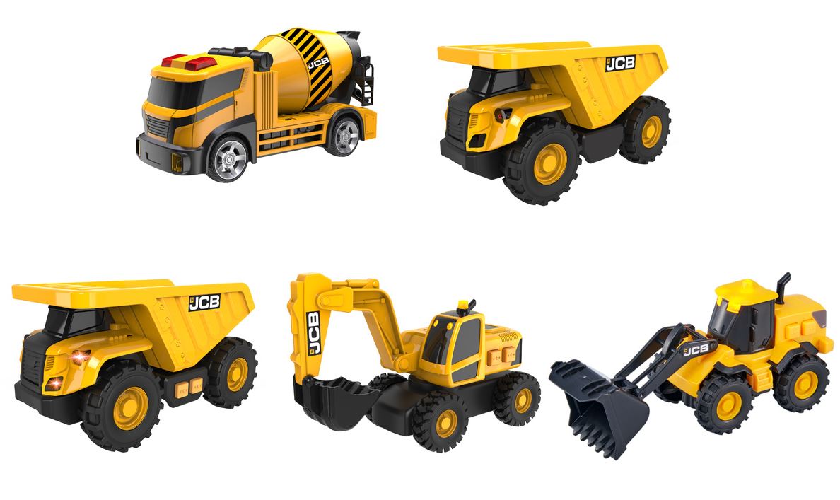 TEAMSTERZ JCB auta bud.św/dźw 5pak 1417131