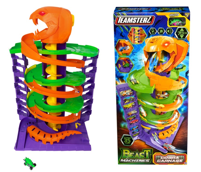 TEAMSTERZ kobra-garaż 70cm+autko 1417560