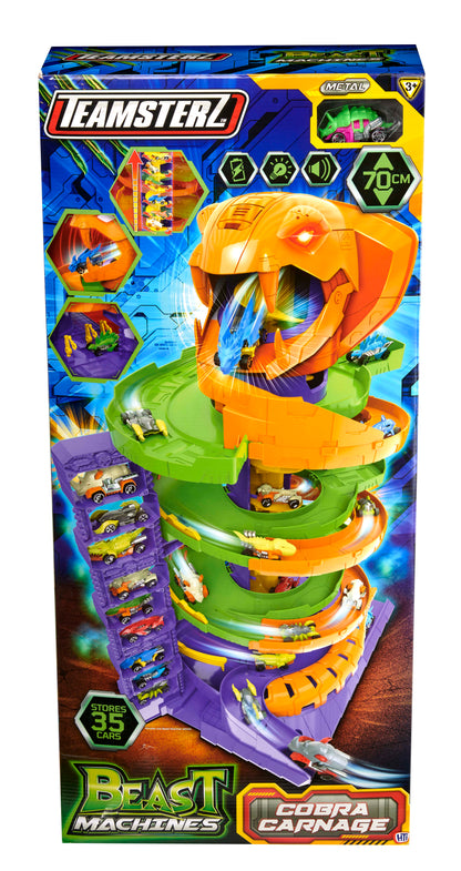 TEAMSTERZ kobra-garaż 70cm+autko 1417560