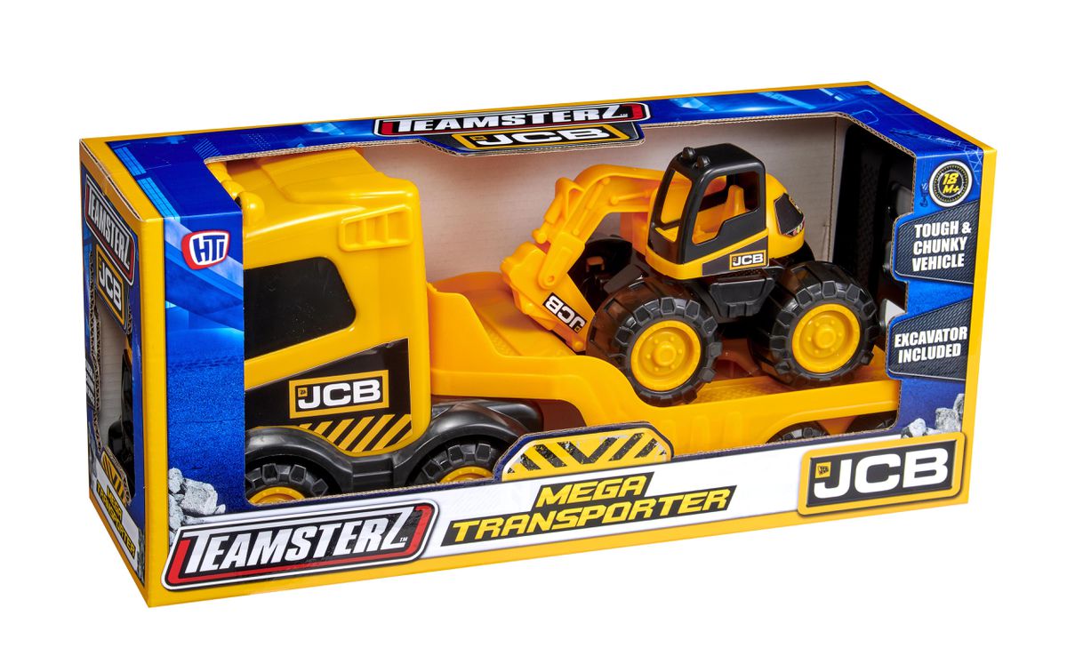TEAMSTERZ JCB transporter z koparką 1417586